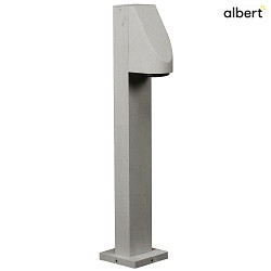 Paletto luminoso TYPE NO 2077 GU10 IP43, Argento, trasparente