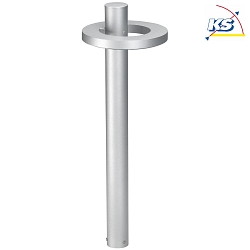 LED Bollard light Type No. 2093, light distributor in ring shape, IP54, 90cm, 16W 3000K 1600lm, stainless steel matt