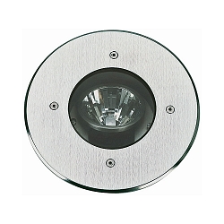 Apparecchio da incasso a terra TYPE NO 2149 girevole, passabile G9 67, acciaio inossidabile opaco dimmerabile