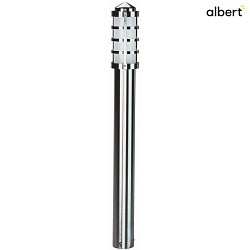 Paletto luminoso TYPE NO 2284 E27 IP44, Acciaio inossidabile