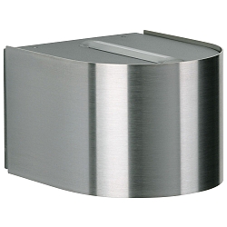 Faretto da esterno TYPE NO 2336 su / gi, rotondo 44, acciaio inossidabile opaco 