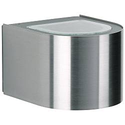 Faretto da esterno TYPE NO 2337 su / gi, rotondo 44, acciaio inossidabile opaco 