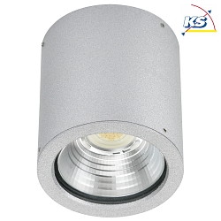 LED Auendecken-Strahler Typ Nr. 2380, 12W 3000K 1200lm, Silber matt