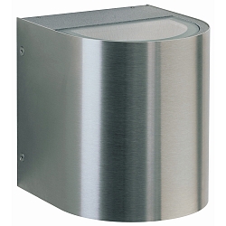 Faretto da esterno TYPE NO 2403 rotondo, su due lati 44, acciaio inossidabile opaco 