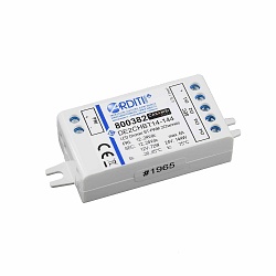 Dimmer de Bluetooth CASAMBI DE2CHBT14-144 PWM4 version pour montage encastr, 2 canaux, Tunable White, blanche