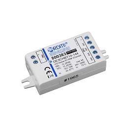 Dimmer de Bluetooth CASAMBI DE3CHBT14-144 PWM4 version pour montage encastr, RGB, 3 canaux, blanche