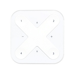 Pannello di controllo a parete Bluetooth CASAMBI XPRESS 8 elemento, programmabile, a batteria, Bianco