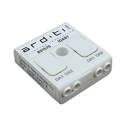 Convertisseur de signaux CASAMBI IDABT DCS version pour montage encastr, contrlable par DALI, blanche