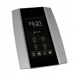 bluetooth wall controller CASAMBI ARCA-ECO BT24 surface-mounted version, programmable, aluminium