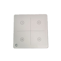 bluetooth wall controller CASAMBI RWG4BT230 4-fold, built-in version