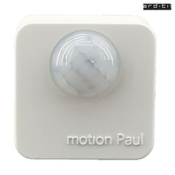 Sensore di movimento CASAMBI MOTION PAUL a batteria, montaggio magnetico, Bianco