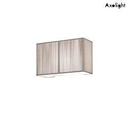 Lampada da parete AP CLAVIUS 30 E14 IP20, Sabbia dimmerabile