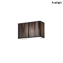 Lampada da parete AP CLAVIUS 30 E14 IP20, Tabacco dimmerabile