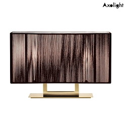 Table luminaire LT CLAVIUS P, 40cm, E14, IP20, gold / tobacco