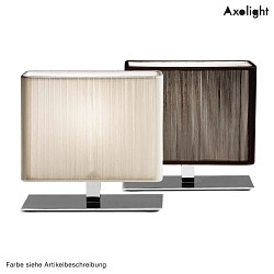 Lampe de table LT CLAVIUS XP E14 IP20, or, blanche gradable