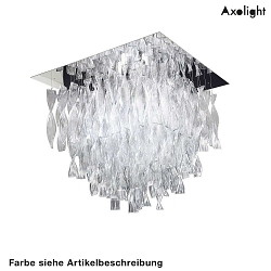 Deckenleuchte PL AURA GR, E27, IP20, Muranoglas, braun transparent