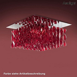 Luminaire de plafond PL AURA G 30 E27 IP20, marron, chrome, transparent gradable