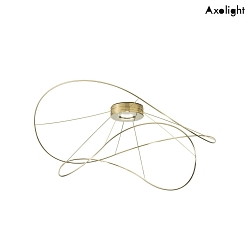 LED Deckenleuchte PL HOOPS 2, 17W 3000K 1330lm, IP20, Gold