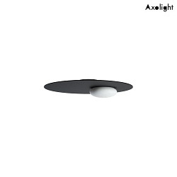 LED ceiling luminaire PL KWIC 48, 18W, 2700K, 2151lm, IP20, black