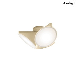 LED ceiling luminaire PL ORCHID, 3x 10W, 2700K, 800lm, IP20, sand