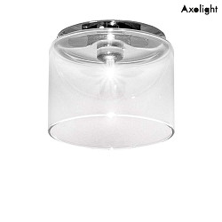 Recessed luminaire AP SPILLRAY GI ceiling luminaire, incl. G4 LED, 1.5W, 3000K, IP20, chrome, crystal glass