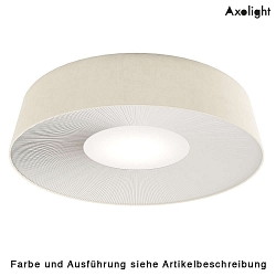 Luminaire de plafond PL VELVET 100 E27 IP20, beige, blanche gradable