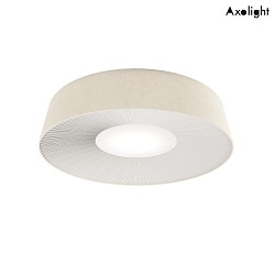 Plafoniera PL VELVET 100 E27 IP20, beige, Bianco dimmerabile