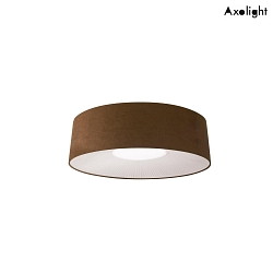 Luminaire de plafond PL VELVET 100 E27 IP20, marron, blanche gradable