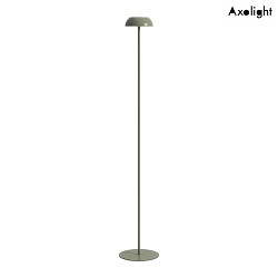 Lampadaire  accu PL LED FLOAT avec connexion USB, dimmable IP55, vert, gris gradable