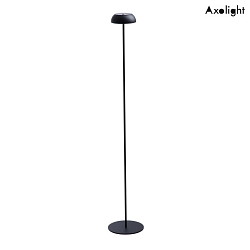 Lampadaire  accu PL LED FLOAT avec connexion USB, dimmable IP55, noir  gradable