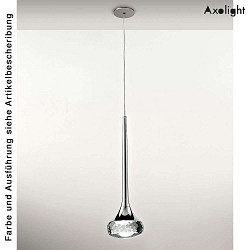 Recessed LED pendant luminaire SP FAIRY I, 6.2W, 2700K, 565lm, IP20, chrome, grey glass