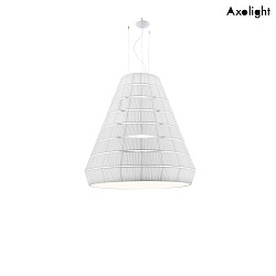 Pendant luminaire SP LAYERS E, E27, IP20, white