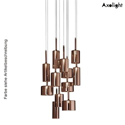 Pendant luminaire SP SPILLRAY 12, incl. G4 LED, 1.5W, 3000K, IP20, chrome, crystal glass