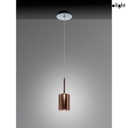 Luci a sospesione SP SPILLRAY M G4 IP20, bronzo, cromo 