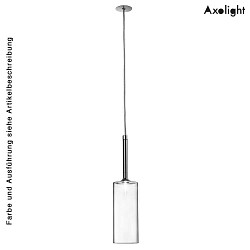 Recessed pendant luminaire SP SPILLRAY PI, incl. G4 LED, 1.5W, 3000K, IP20, chrome, grey glass