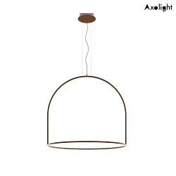 LED pendant luminaire SP U-LIGHT 160, 125W, 3000K, 9900lm, IP20, rusted brown