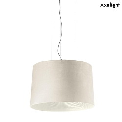 Pendant luminaire SP VELVET 100, 4x E27, white / white