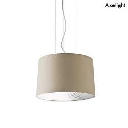 Luminaire  suspension SP VELVET 100 E27 IP20, beige, blanche gradable