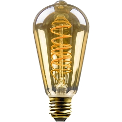 Lampadina a filamanto ST64 E27 4,8W 380lm 2200K 300 