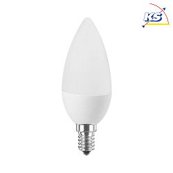 Lampadina a candela C35 commutabile E14 5W 470lm 2700K 260 CRI >80 