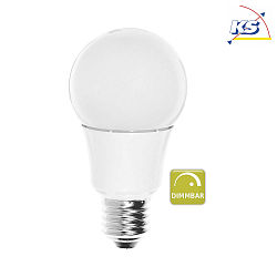 Lampe LED forme poire A60 dimmable E27 10W 810lm 2700K 260 CRI >80 gradable