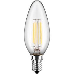 LED Filament Lampe C35, 300, E14, 4,5W, 2700K, 470lm