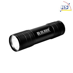 LED Flashlight 1W cool white, removable hand strap, robust pressure switch, high quality design