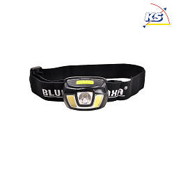 Blulaxa LED Head lamp, Light range 120m, IP54, 3W 6000K 250lm, 2 switching levels, signal flashing mode