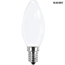 Blulaxa LED Filament lamp candle, E14, 4.5W 6000K 470lm 300, glass clear