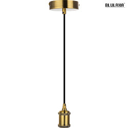 pendant luminaire E27 IP20, bronze 