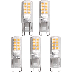 Lampe  culot lot de 5 G9 2,6W 320lm 3000K 300 