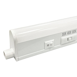 under-cabinet luminaire PINEX 30 IP20, white  4W 450lm  3000 / 4000 / 6500K 120 28.5cm