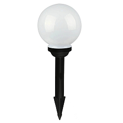 gorund spike luminaire GLOBE IP44, white