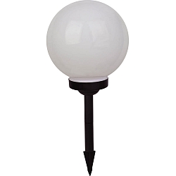 gorund spike luminaire GLOBE IP44, white